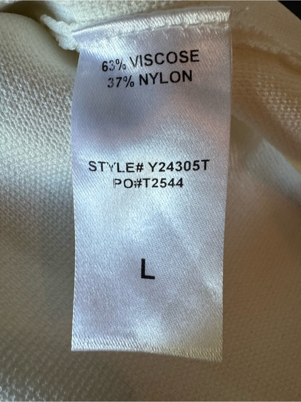 Tuckernuck NWOT Ric Rac Compression Tank White Scallop-Trim Knit Large - Picture 9 of 10